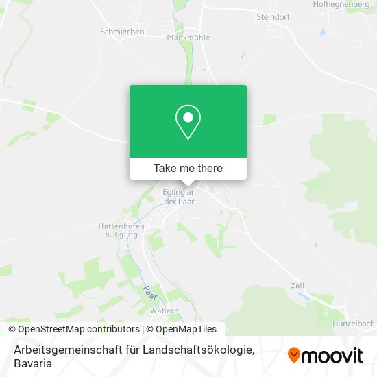Arbeitsgemeinschaft für Landschaftsökologie map
