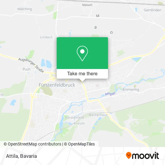 Карта Attila