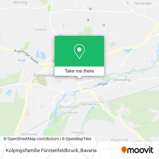 Kolpingsfamilie Fürstenfeldbruck map