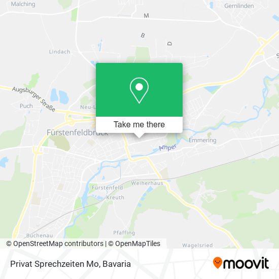 Privat Sprechzeiten Mo map