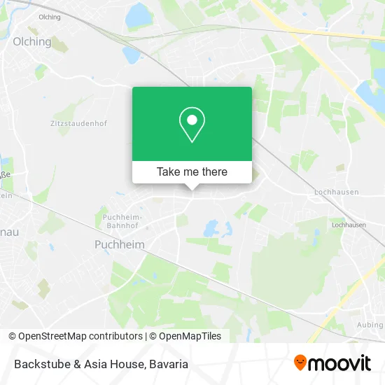 Карта Backstube & Asia House