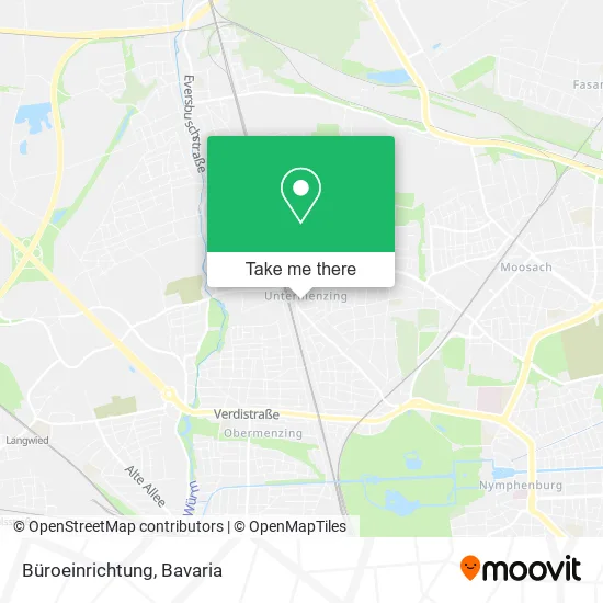 Карта Büroeinrichtung