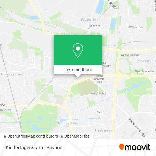 Карта Kindertagesstätte