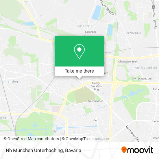 Карта Nh München Unterhaching