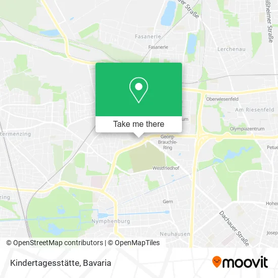 Карта Kindertagesstätte