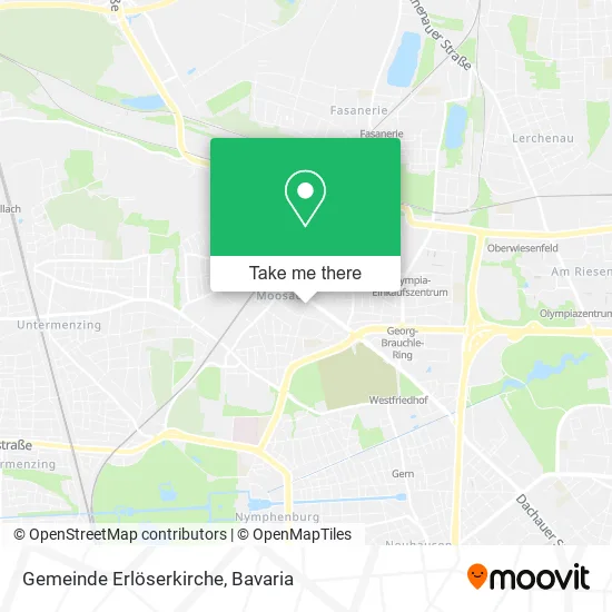 Карта Gemeinde Erlöserkirche