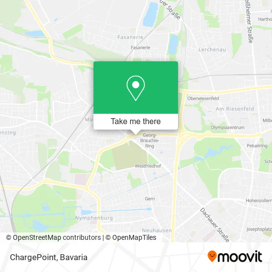 Карта ChargePoint