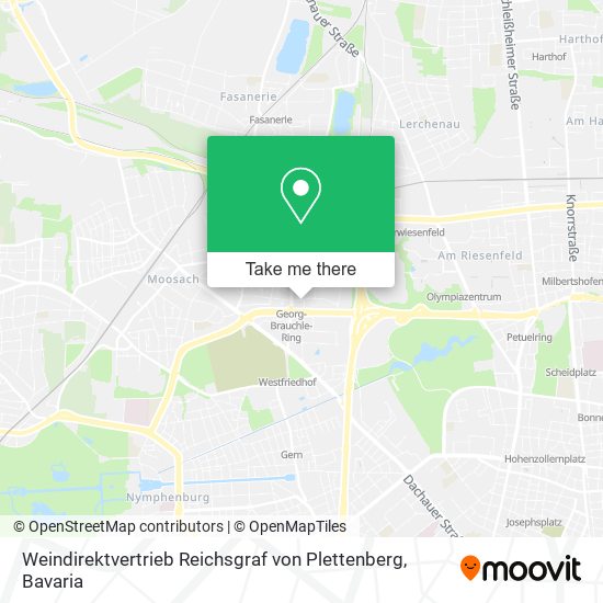 Weindirektvertrieb Reichsgraf von Plettenberg map