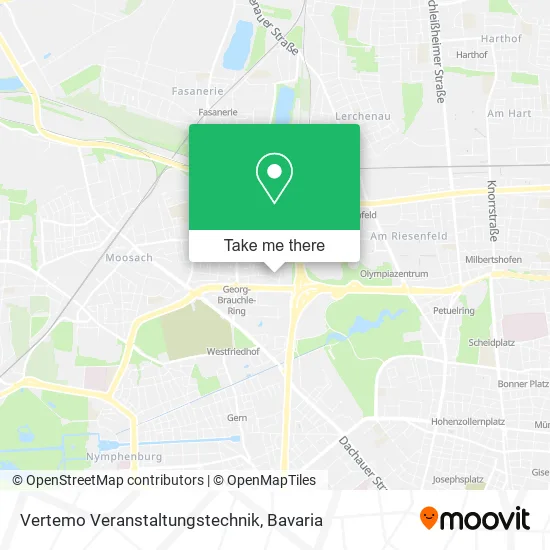 Карта Vertemo Veranstaltungstechnik