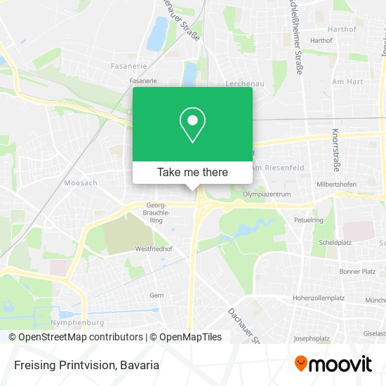 Карта Freising Printvision