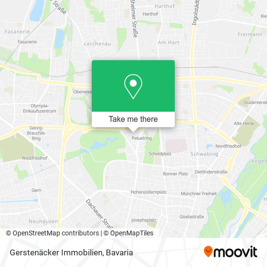 Gerstenäcker Immobilien map