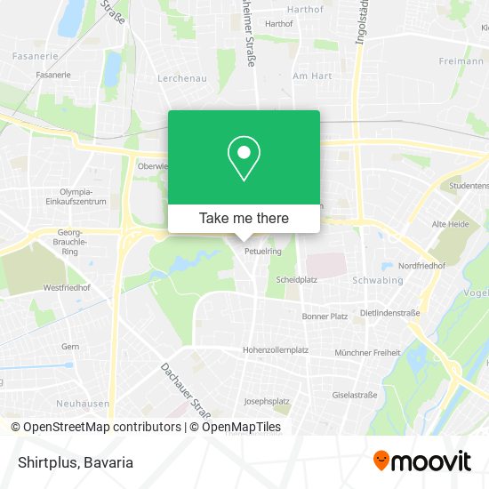 Shirtplus map