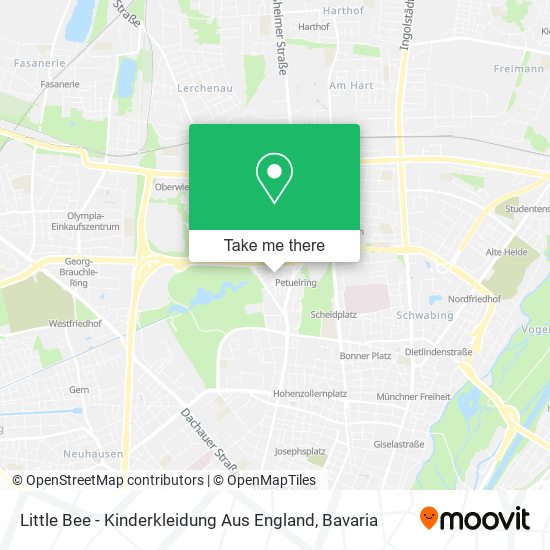 Little Bee - Kinderkleidung Aus England map