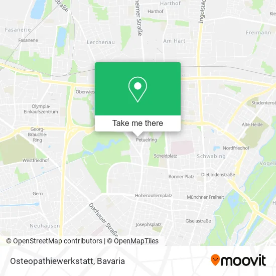 Карта Osteopathiewerkstatt