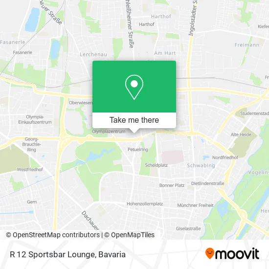 Карта R 12 Sportsbar Lounge