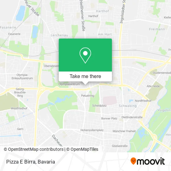 Карта Pizza E Birra