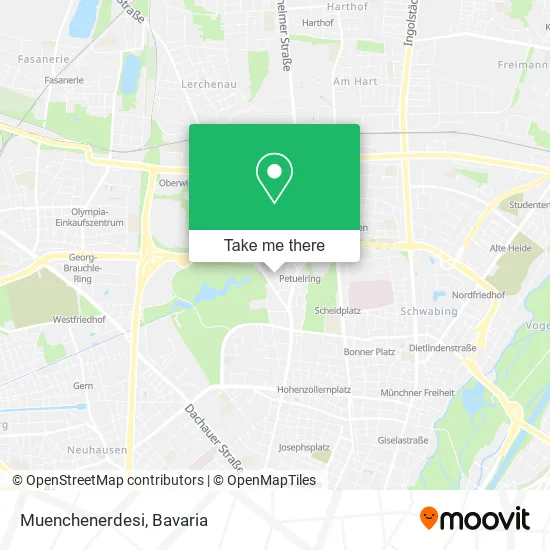 Карта Muenchenerdesi