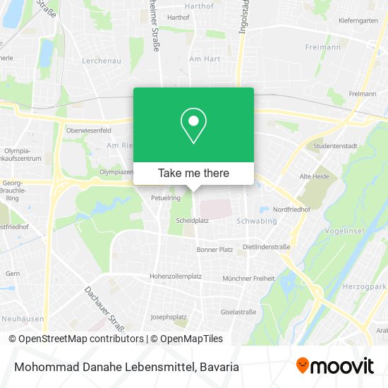 Mohommad Danahe Lebensmittel map