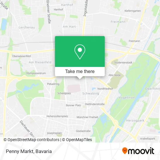 Карта Penny Markt