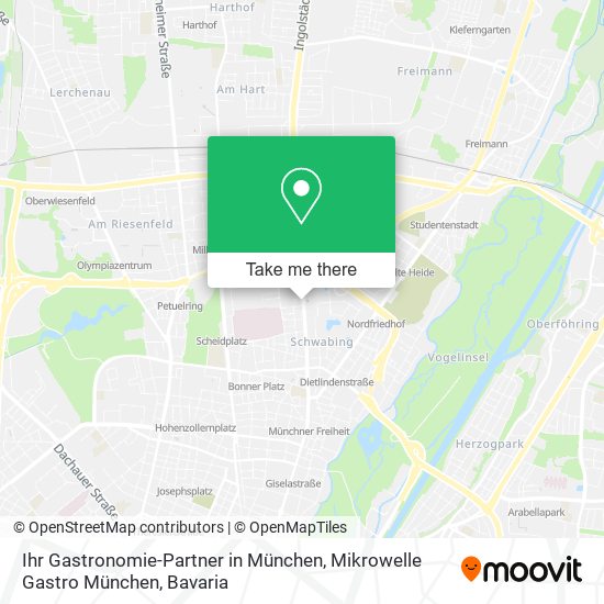 Ihr Gastronomie-Partner in München, Mikrowelle Gastro München map