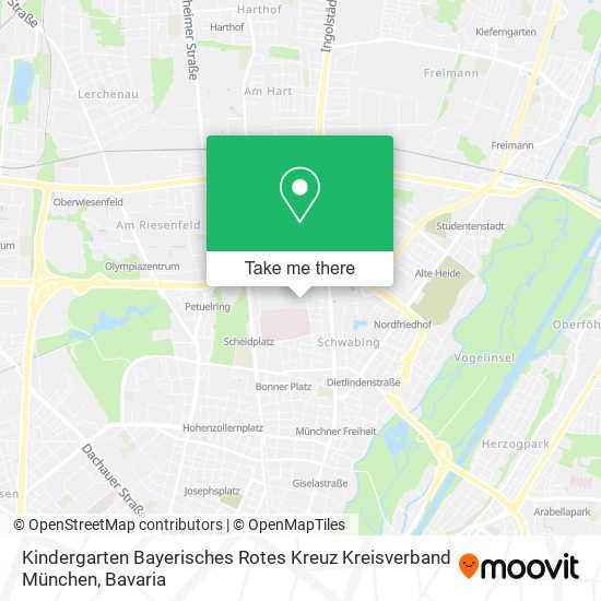 Kindergarten Bayerisches Rotes Kreuz Kreisverband München map