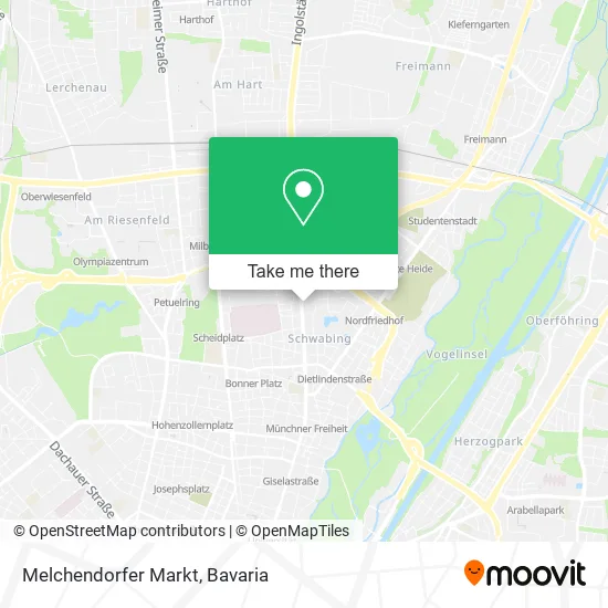 Карта Melchendorfer Markt