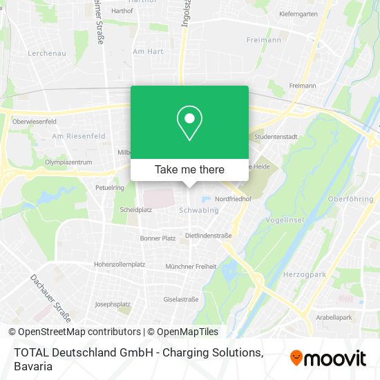 Карта TOTAL Deutschland GmbH - Charging Solutions