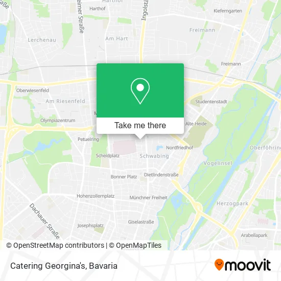 Карта Catering Georgina's