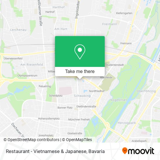 Restaurant - Vietnamese & Japanese map