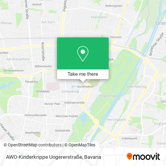 Карта AWO-Kinderkrippe Ungererstraße