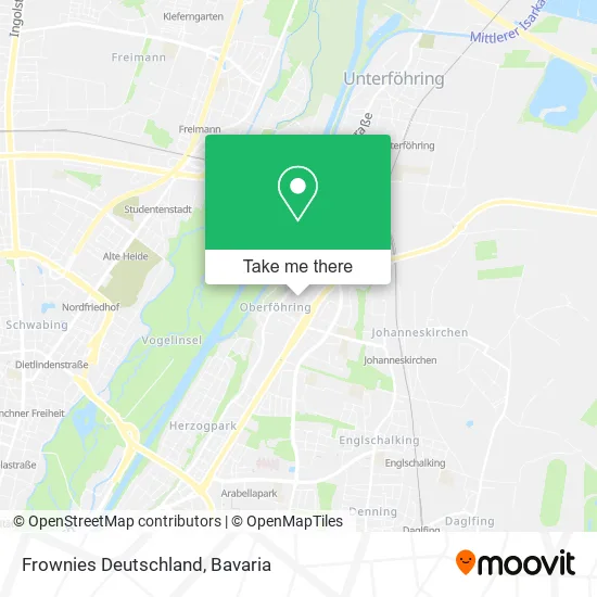 Frownies Deutschland map