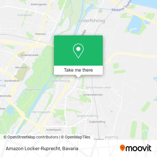 Карта Amazon Locker-Ruprecht