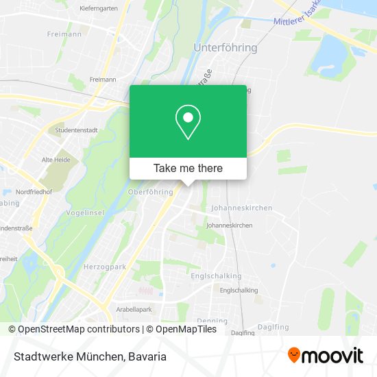 Stadtwerke München map