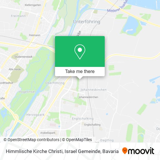 Himmlische Kirche Christi, Israel Gemeinde map