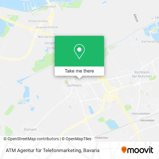 Карта ATM Agentur für Telefonmarketing