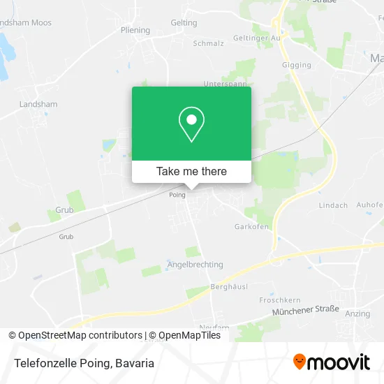 Карта Telefonzelle Poing