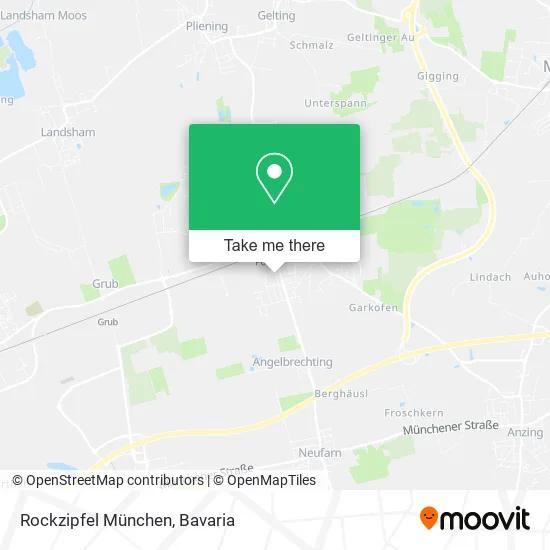 Карта Rockzipfel München