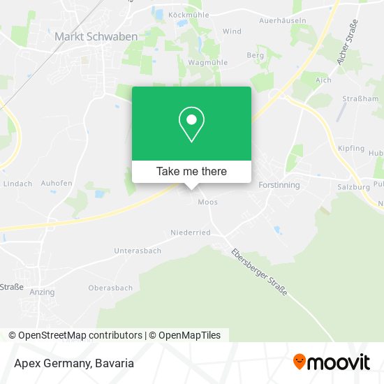 Карта Apex Germany