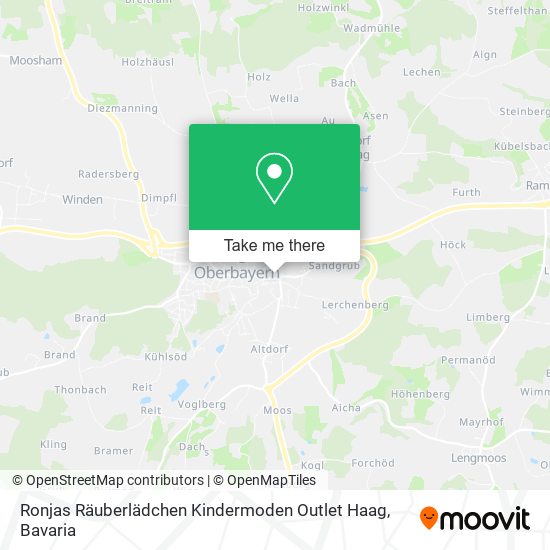 Карта Ronjas Räuberlädchen Kindermoden Outlet Haag