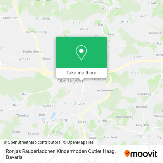 Карта Ronjas Räuberlädchen Kindermoden Outlet Haag
