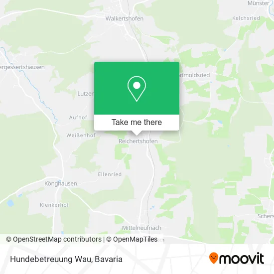 Карта Hundebetreuung Wau