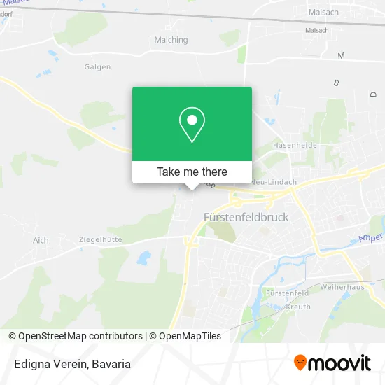 Карта Edigna Verein