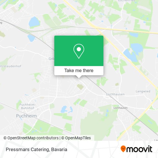 Карта Pressmars Catering