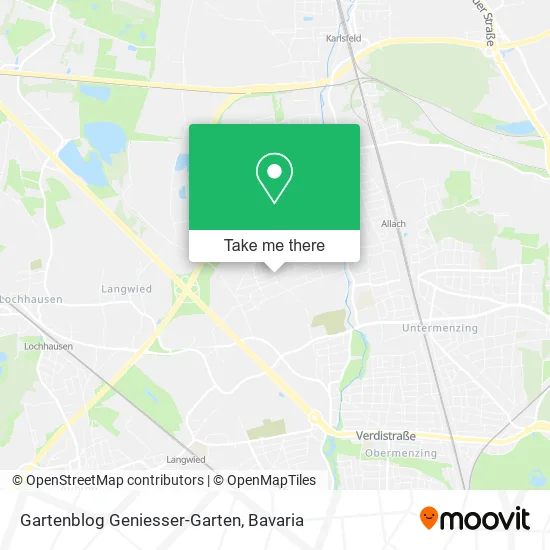 Карта Gartenblog Geniesser-Garten