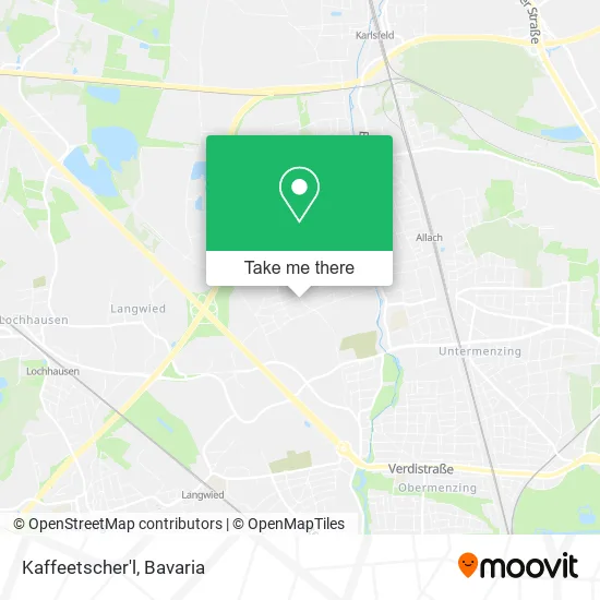 Карта Kaffeetscher'l