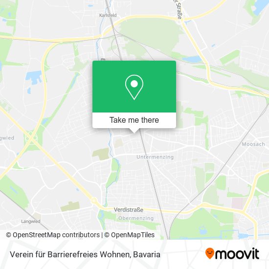 Verein für Barrierefreies Wohnen map