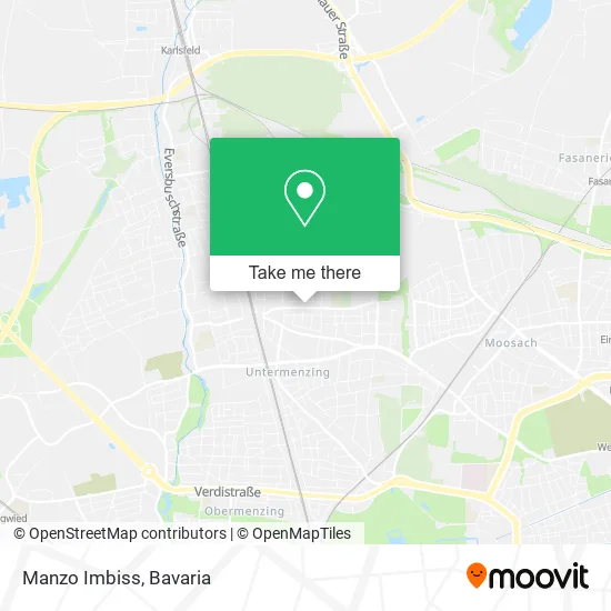 Карта Manzo Imbiss