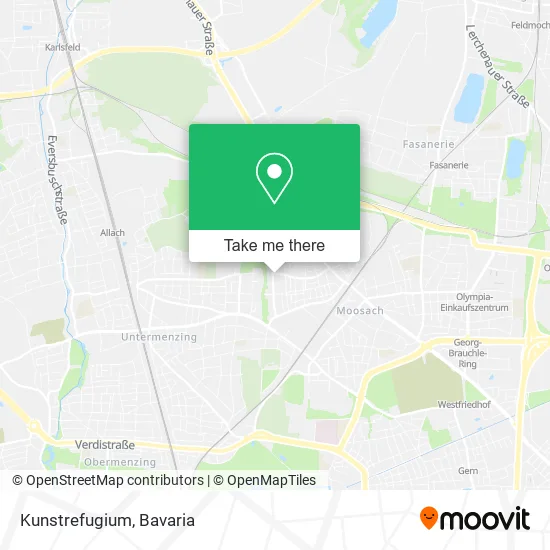 Карта Kunstrefugium