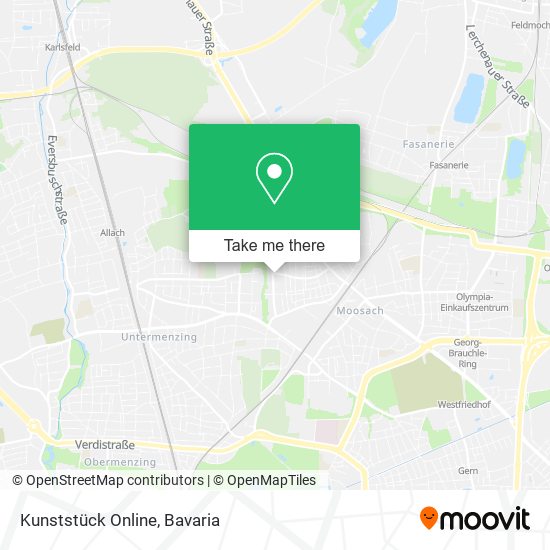 Kunststück Online map