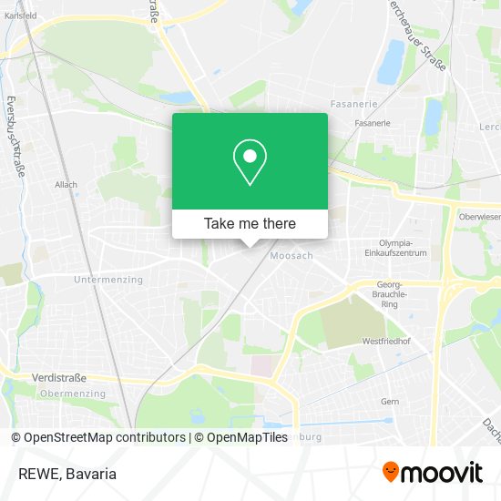 REWE map